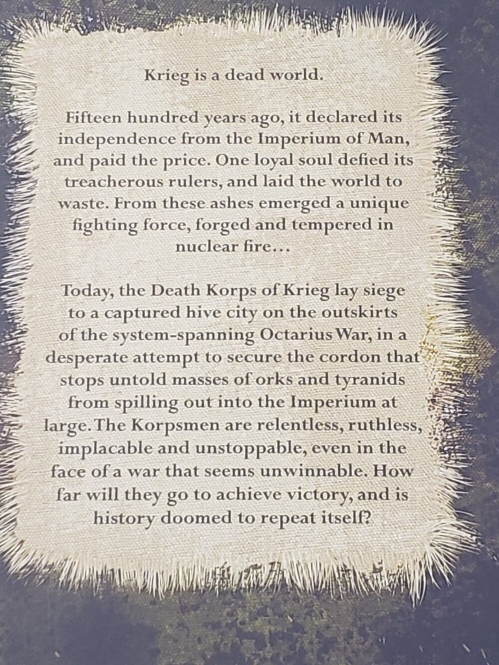 Krieg A Death Korps Novel by Steve Lyons Warhammer 40k Black Library - Picture 4 of 8